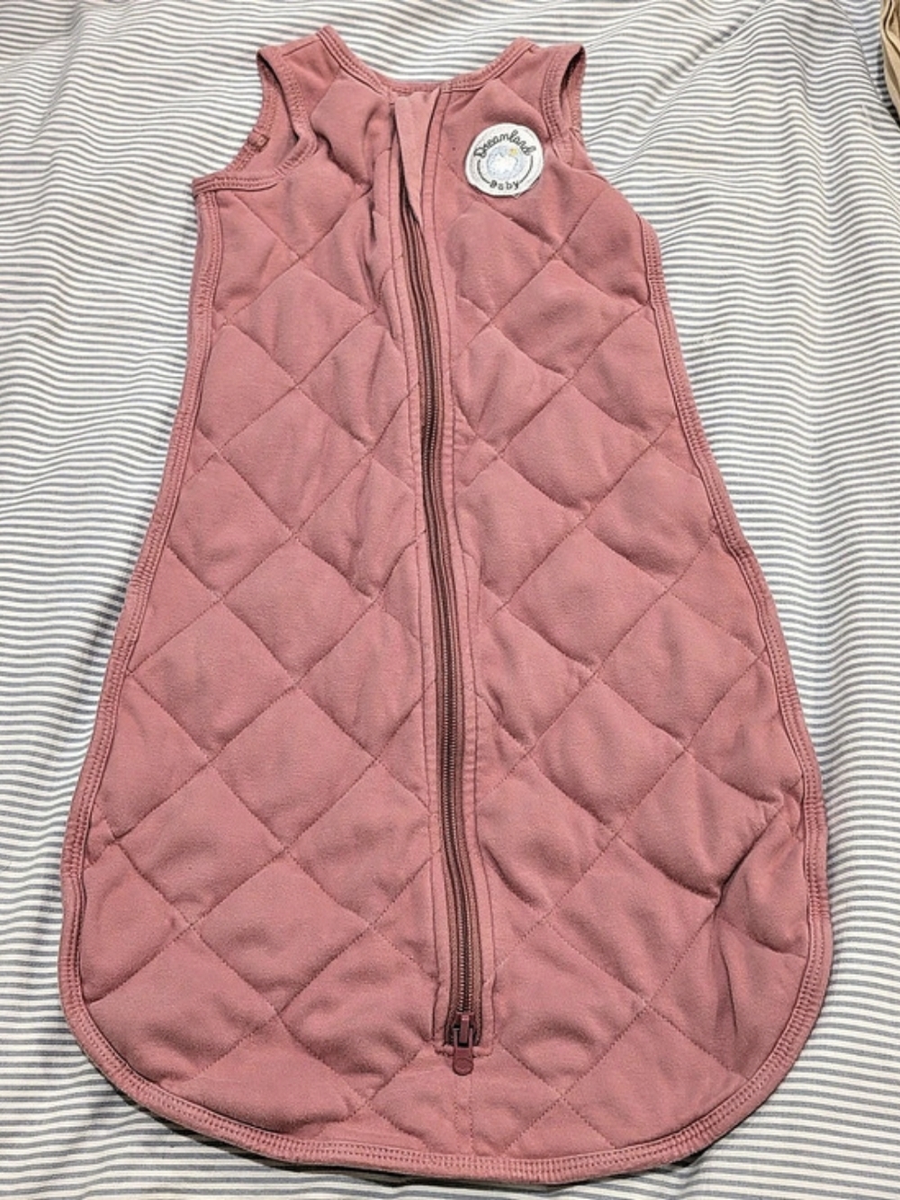 Dreamland Baby Quilted Pink Baby Sleep Sack